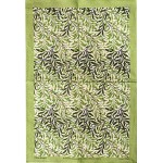 William Morris Green Willow Gallery Tea Towel